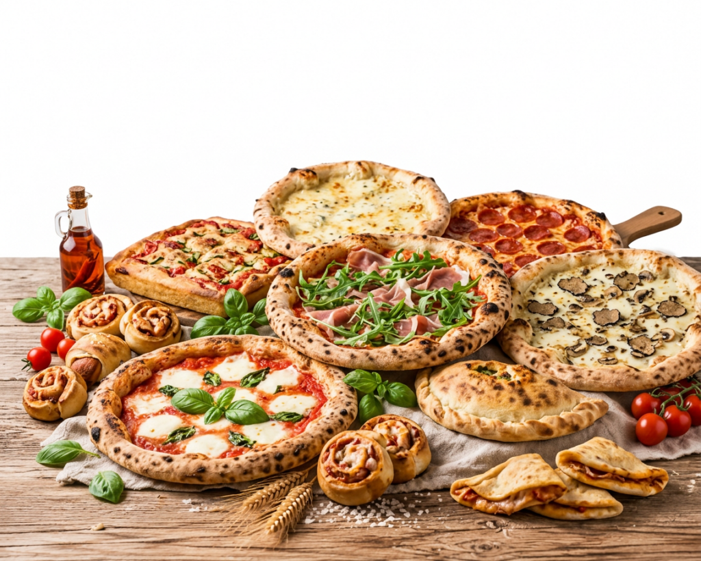 Bild von Pizza Varianten aus dem Sortiment